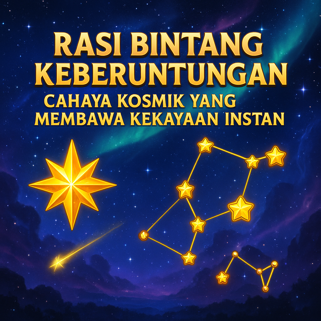 Rasi Bintang Keberuntungan: Cahaya Kosmik yang Membawa Kekayaan Instan